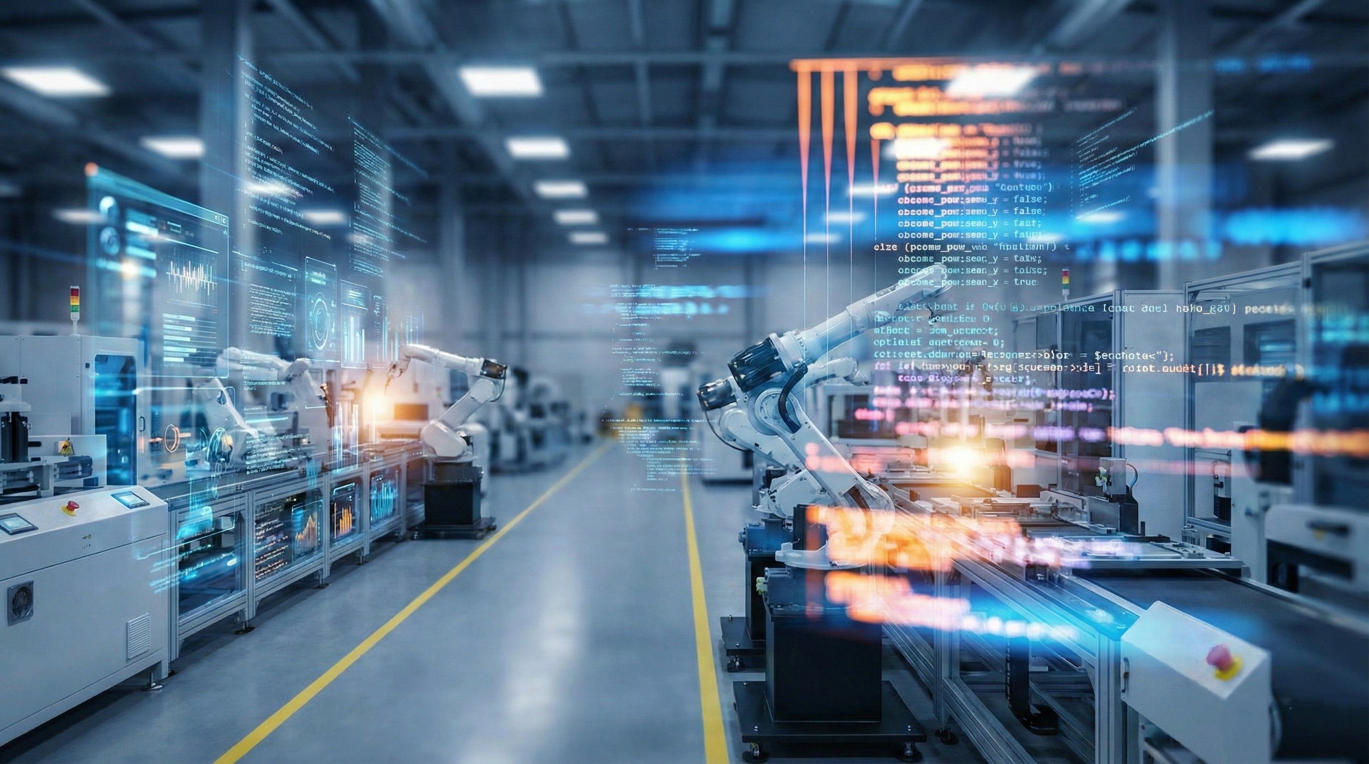 Digitalizovana proizvodna linija sa industrijskom automatizacijom i softverskim prikazima